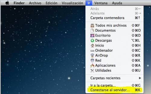 ejemplo auricular satisfacción Acceso a carpetas compartidas desde Mac - InfoWiki